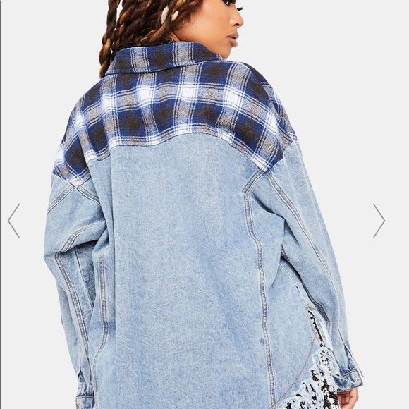 Twisted Logic Denim Jacket - Picture 4 of 4